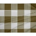 thumbnail image 4 of oneOone Polyester Lycra Dark Olive Green Fabric Gingham Check Sewing Craft Projects Fabric Prints By Yard 56 Inches Wide, 4 of 4