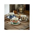 thumbnail image 2 of 200ml Finnish-Style Hand-Painted Floral Ceramic Coffee Cup And Saucer With Vintage Office/Home Afternoon Tea Set, Gift For Birthday, Valentine's Day,, 2 of 5