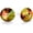 Copper, variant on Ella 10mm Crystal Stud Earrings for Women, Hypoallergenic Stainless Steel, Elegant Rivoli Jewelry for Everyday & Special Occasions – Medium | Copper