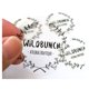 thumbnail image 2 of Pegatinas transparentes personalizadas con nombre, pegatinas de boda, logotipos, pegatinas de pestañas, 30mm, 100 unidades, 2 of 4