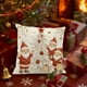 thumbnail image 1 of CREATITOY 17.72x17.72 Inches Christmas Pillow Cover (No Insert Included) - Decorative Sofa Cushion Case for Home Living Room Christmas Holiday Decor, 1 of 6