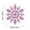 Pink#04, variant on weibbin 12 pcs Christmas Snowflake Ornaments Pink Glitter Plastic Snow Flakes Ornaments for Winter Wonderland Christmas Tree Decorations