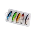 thumbnail image 4 of 5 Piezas Señuelos Duros Swimbaits Jerkbait Hundir Señuelos de Señuelos de Cañón de Pesca de Cañón Puro para de Lucio de Perca, 4 of 9