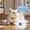 White, variant on Byujiro Tumbler Cat Toy with Bell Interactive Self-Play Cat Teaser Wobble Toy with Ribbons for Indoor Cats