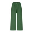 thumbnail image 4 of FNFYFH Liquidation Femmes Grande Taille Décontracté Long Lin, 4 of 8