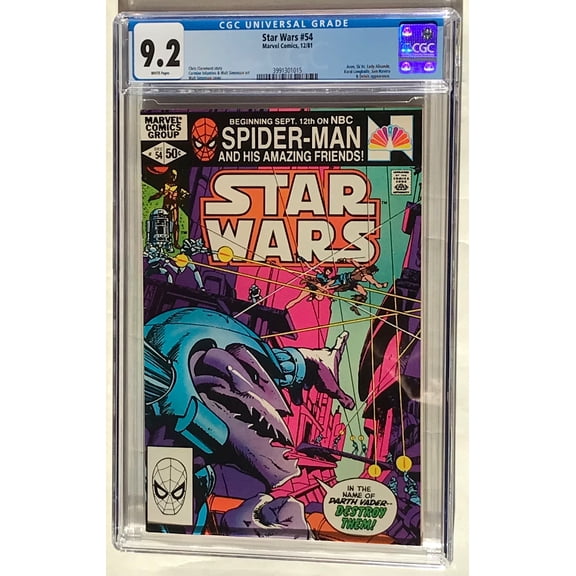 Star Wars #54 - CGC 9.2 Comic Book