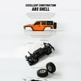thumbnail image 4 of TFixol 2.4GHz 1/18 Scale Wrangler RC Crawler Car, 7.4V 600mAh Battery, 12km/h Speed, 100m Range, Grey Single Battery Version, 4 of 6