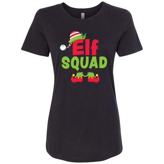 Inktastic Christmas Elf Squad Women's T-Shirt