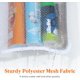 thumbnail image 3 of Mesh Shower Caddy, 7 Pockets Hanging Shower Organizer with Quick Drying Mesh, Portable Space Saving Bathroom Organizer to Hold Soap, Shampoo and Cruise Ship Essentials, White, 2 Pack, 3 of 5