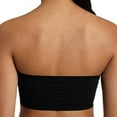 thumbnail image 2 of Plus Size Fashion Sexy Womens Strapless Boob Tube Vest Top Bandeau Bra Black 3XL, 2 of 6