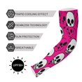 thumbnail image 5 of ALAZA Art Skull Line UV Sun Protection Arm Sleeves UPF 50+ Compression Cooling Sleeve 1 Pair, 5 of 7