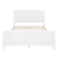 thumbnail image 6 of ChenyueFurn Full Size Platform Bed, Solid Wood Frame with Support Slats,White, 6 of 10