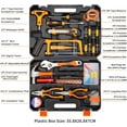 thumbnail image 6 of 105 Piece General Household Tool Set in Toolbox Storage Case with Essential Hand Tools for Everyday Home Repairs, DIY and Crafts, 6 of 7