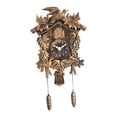 thumbnail image 3 of Reloj de pared, decoración, regalos, números arábigos grandes, adorno silencioso, accesorio para Cobre, 3 of 9