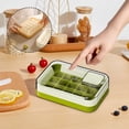 thumbnail image 1 of PUREKKI 15 Ice Molds Trays With Lid Easy Release Stackable Button Release Ice Trays With Container Silicone Ice For Freezer Whiskey 2pc, 1 of 8