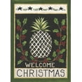 thumbnail image 2 of Shamp, Cindy 25x32 Black Ornate Wood Framed with Double Matting Museum Art Print Titled - Welcome Christmas, 2 of 4