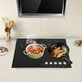 thumbnail image 5 of Electric Cooktop, Embedded Electric Stovetop 4 Burners Electric Cooktop 110V USA For Kitchens, Cabins, Snack Bars, Offices, Hotels, Restaurants, 5 of 22