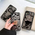 thumbnail image 2 of Funda de teléfono de Anime Hatake Kakashi Narutoes para iPhone 16, 15, 14, 13, 12, 11, Mini Pro Max, X, XR, XSMax, 7, 8 Plus, cubierta transparente mate, 2 of 5