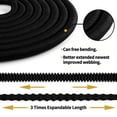 thumbnail image 2 of 75FT Expandable Water Hose – Flexible Lightweight No-Kink Garden Hose for Outdoor Watering, Car Wash, Lawn & Yard with Leakproof Brass Fittings, Durable Expanding Water Hoses, 2 of 7