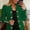 Green, variant on ZEHJUHAN Women's Chic Double-Breasted Knit Blazer Jacket - Long Sleeve Cardigan-Style Office Coat with Button Cuffs, Stretchy Comfort for Work & Weekend