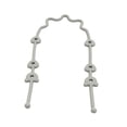 thumbnail image 2 of Cadena de chupete de silicona,Correas de seguridad de cadena de chupete de silicona para niños y niñas,Soporte para chupete Cadena de silicona Juguete para biberón,Correa Chupete Cordón Gris Hugo Cadena de chupete de silicona, 2 of 10