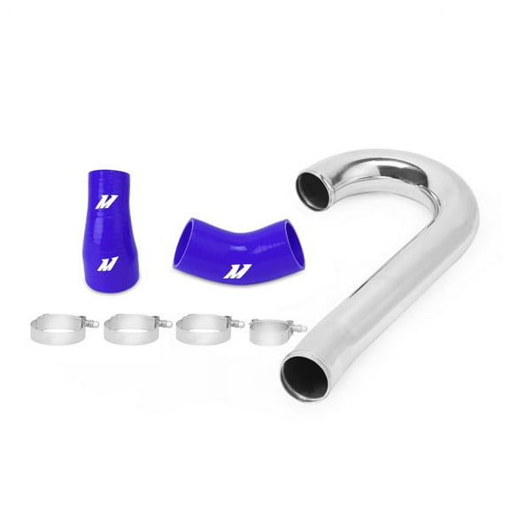 Mishimoto MMICP-EVO-01LBL Intercooler Pipe Kit Compatible With Mitsubishi Lancer Evo 7/8/9 2001-2007 Blue