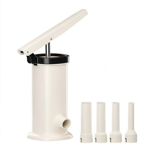 Máquina Embutidora de Salchichas Caseras Vertical con Embutidor de Carne de Salchicha con 4 Tuberías