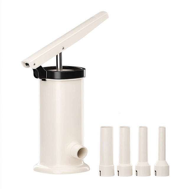 Sausage Stuffer Machine Fast Sausage Filling Manual Vertical Sausage Maker Tool Kitchen Enema Machine With 4 Stuffing Tubes