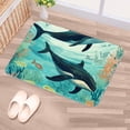 thumbnail image 5 of Whale Elegant Polyester Indoor Rug, Non-Slip Chair Rug, Machine Washable Floor Rugs, 5 of 6