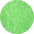 thumbnail image 1 of Ahgly Company Indoor Round Abstract Green Contemporary Area Rugs, 8' Round, 1 of 1