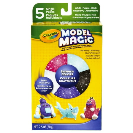Model Magic Modeling Clay 5ct Shimmer - Crayola
