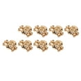 thumbnail image 1 of 50 Sets Electroplated Metal Rivets Skull Decorative Fashionable Threaded Rivets Rivets For Leather Craft Shoes Clothing Belts, 1 of 8