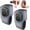Pack of 2, variant on TripleHBB 3 in 1 Foot Massager with Heat, Red Light, Triple Therapy, Cordless, Portable Ankle Massager, 3 Vibration Modes, 3 Heat Levels, 5 Intensity Levels