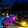 thumbnail image 4 of Ultraluma Solar Powered Disco (4 Lights), Color Changing LED Waterproof Landscape Path Light, 4 of 8