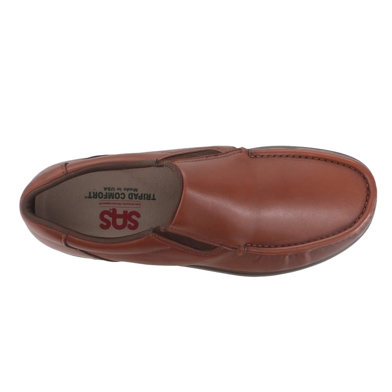 NEW SAS men\'s side gore loafer in antique tan Side Gore Slip On Loafer | SAS Shoes main image 3