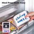thumbnail image 7 of Fit Meal Prep 100 Pack 1 lb Small Aluminum Foil Pans with Lids, Disposable Take Out Food Containers with lids for Freshness and Spill Proof, Disposable Cookware for Catering, Restaurants, 7 of 7