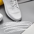 thumbnail image 4 of HEANUJJ 1Pares Cordones Planos Para Deportivos Con Patrón Ondulado Y, 4 of 8