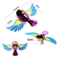 thumbnail image 3 of Bionic Flying Bird, Funny and Cute Car Decoration, Wings Swing with Wind, Suitable for Car, Motorcycle Mirrors and Helmets, 3 of 5