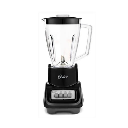Turbo 5-Speed Countertop Blender, Black, Powerful 600W Kitchen Blender for Smoothies, Shakes, Frozen Drinks, and Ice Crushing, Compact Countertop Design with Dishwasher-Safe Removable Parts