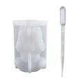 thumbnail image 1 of Halloween Skull Shape Mold Epoxy Plaster Mold Making Soap Candle Jewelry, 1 of 3