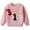 Pink, variant on IVEYRTF Children's Knit Sweater Round Neck Fashion Casual Fall Winter Tops Soft Warm Long Sleeve Blouses for Boys and Girls 1-7 Years(Pink,7 Years)