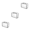 thumbnail image 4 of Bewildely Bolsa de almacenamiento Armario transparente Cajas a prueba de polvo Funda protectora impermeable Bolsas Ropa Cubierta a prueba de Type1 NO1, 4 of 6