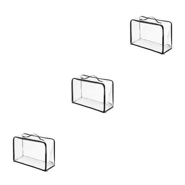 Billuyoard Bolsa de almacenamiento Cajas transparentes a prueba de polvo Funda protectora impermeable Bolsas Ropa Cubierta colgante a prueba de Type1 NO1