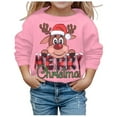 thumbnail image 4 of BOOMNY Christmas Infants Baby Boys Sweatshirts Xmas Deer Embroidery Sweatshirt For Boys Long Sleeve Warm Fall Winter Pullover Tops, 4 of 5