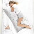 thumbnail image 4 of Gothic Spiritual Body Pillow Cover - Witchy Cosmic Astrology Design, 20x54 Long Pillowcase with Hidden Zipper, Breathable & Durable Fabric, 4 of 4