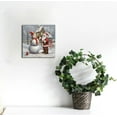 thumbnail image 2 of Nawypu  Xmas Canvas Paintings for Home Decorations Joyful Santa with Snowman in in Winter Snow Abstract Wall Art for Dining Living Room Kitchen Decor -, 2 of 4