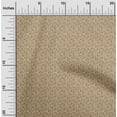 thumbnail image 2 of oneOone Silk Tabby Light Peach Fabric Asian Paisley Craft Projects Decor Fabric Printed By The Yard 42 Inch Wide, 2 of 4