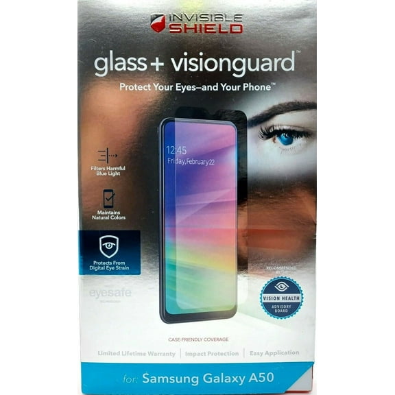 ZAGG InvisibleShield Glass  VisionGuard for Samsung Galaxy A50
