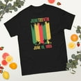 thumbnail image 2 of Vintage Juneteenth Black History Month African American Graphic classic tee (Black, S), 2 of 4