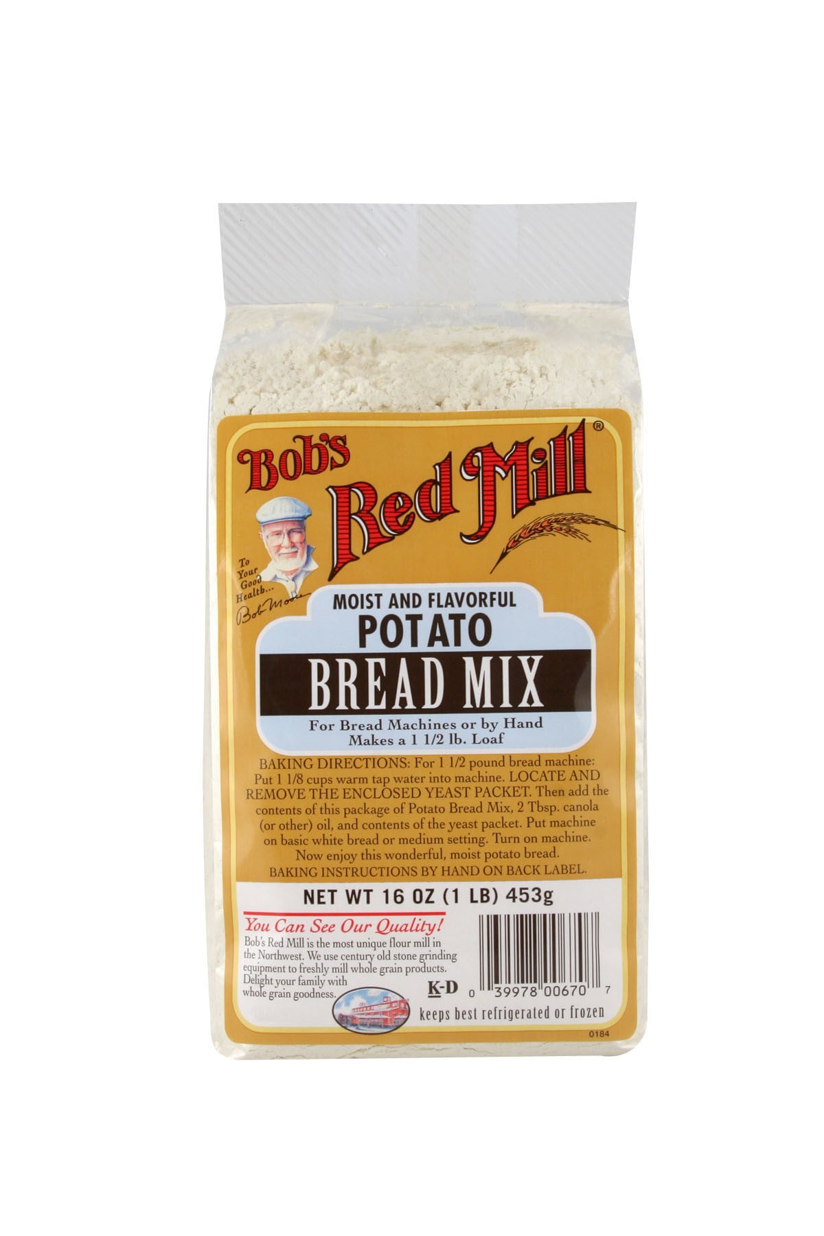 Bobs Red Mill Potato Bread Mix, 16 Oz